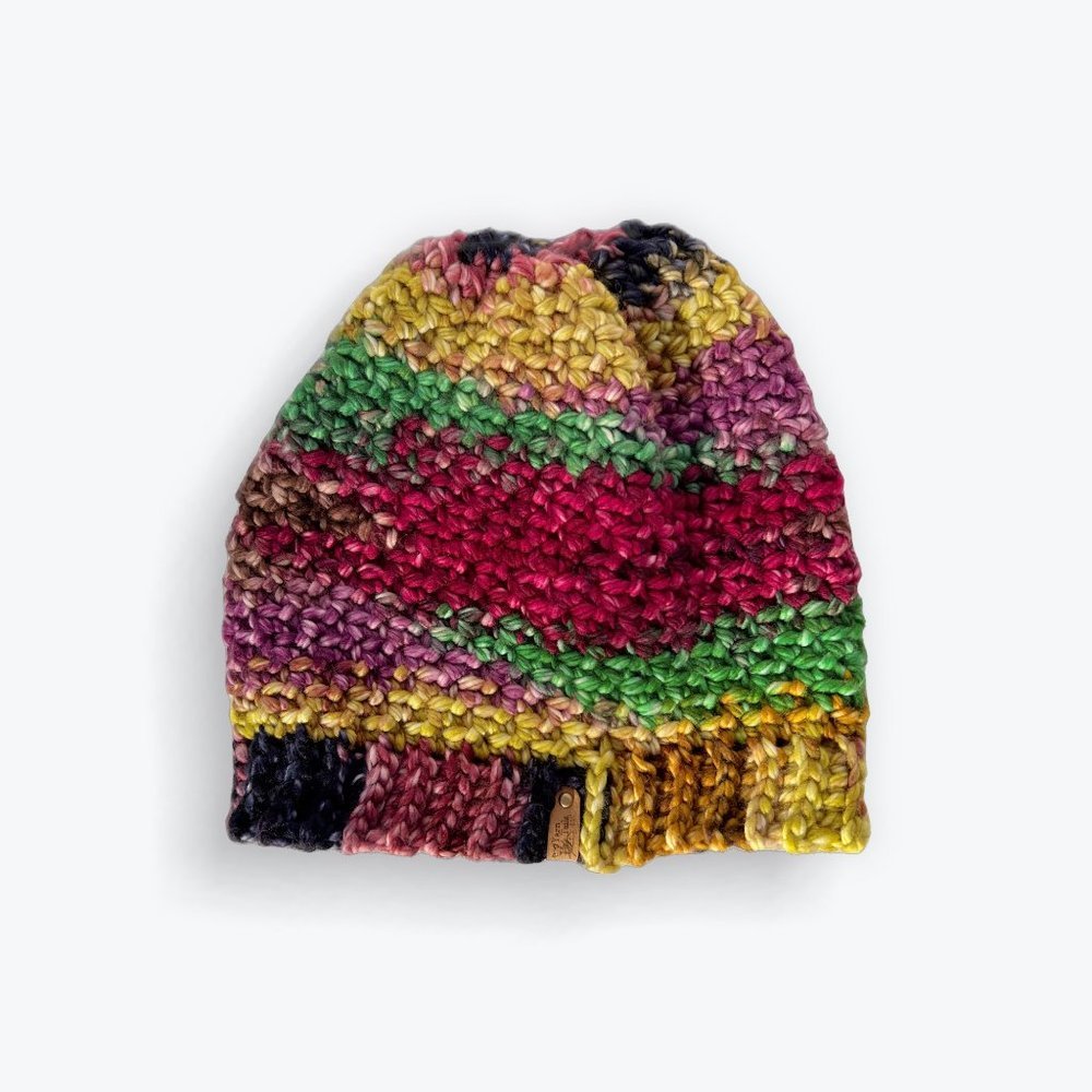 Handmade Crochet Koozoo Wool Hat Handcrafted Beanie - Picture 2 of 2